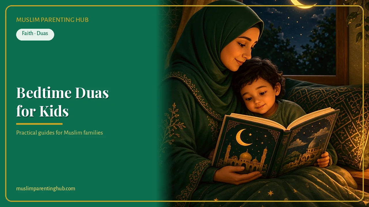 Bedtime duas for kids: what to recite before sleep