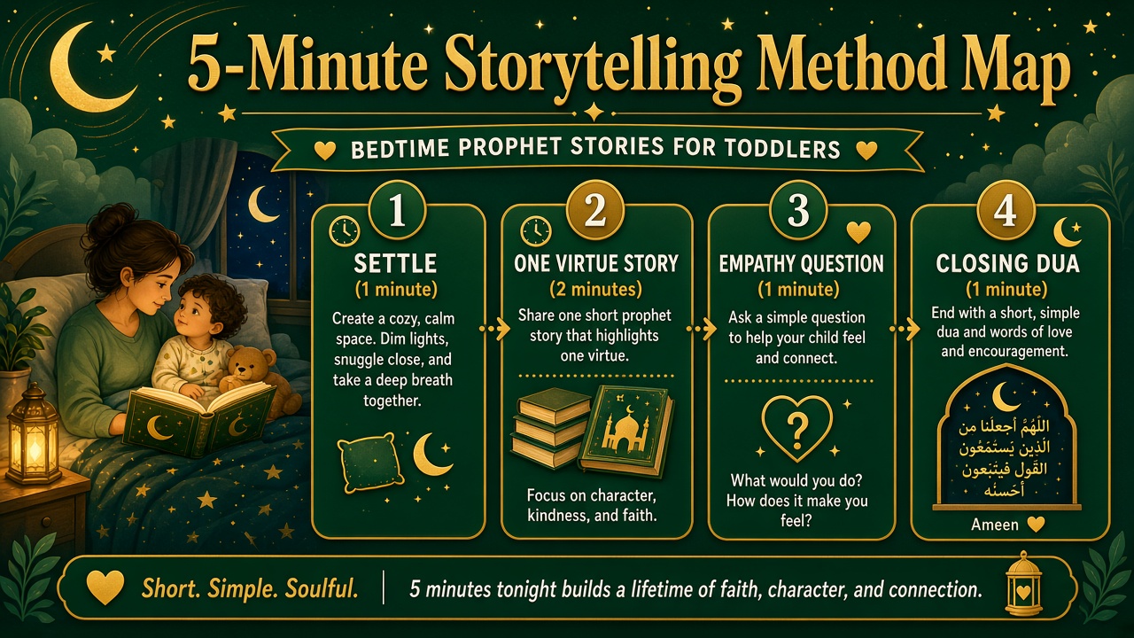5-minute storytelling method map