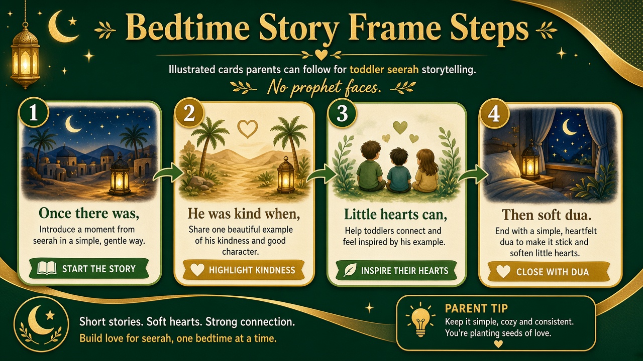 Story frame steps