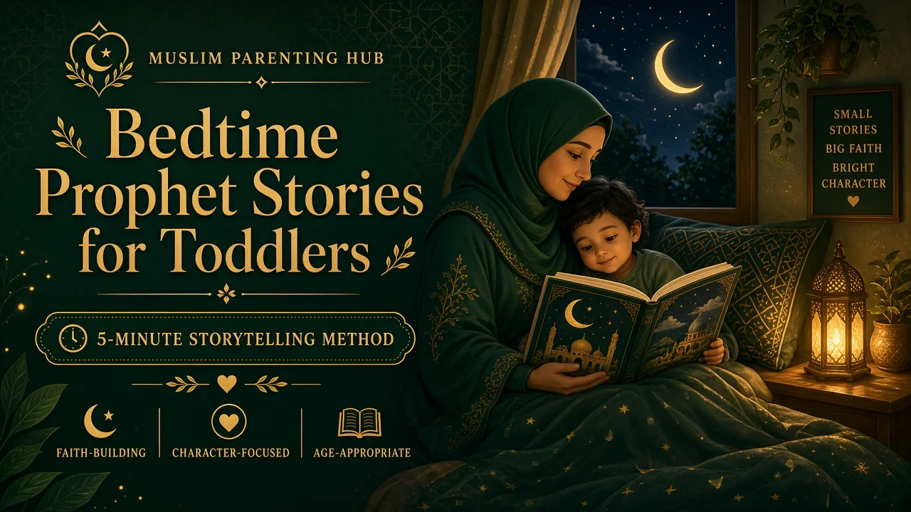 Bedtime prophet stories for toddlers — MPH cover