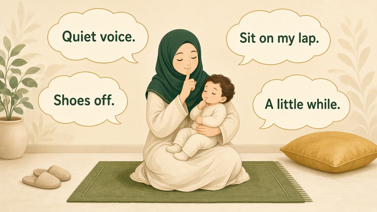 Quiet voice practice scripts for toddlers