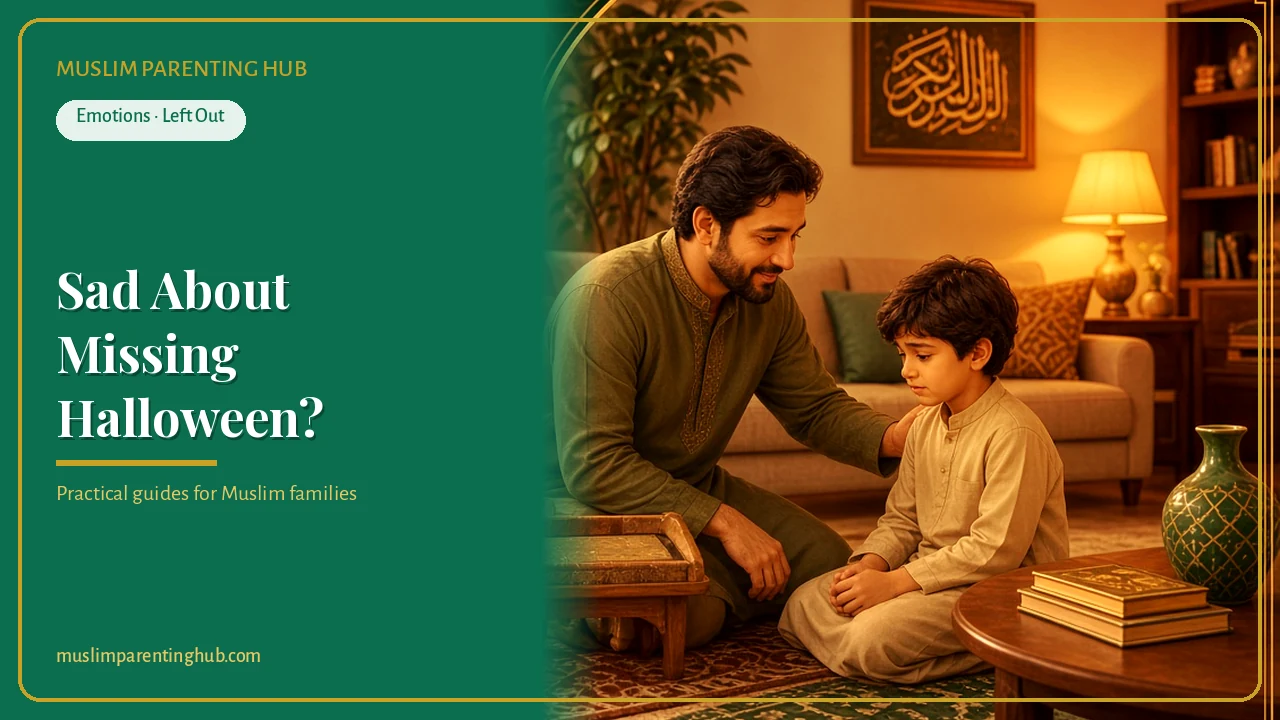 Sad About Missing Halloween? How to Help Muslim Kids With Left-Out Feelings (Calm Scripts for Parents) cover
