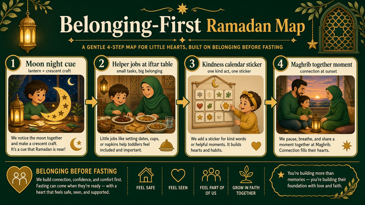 Belonging-first Ramadan map for toddlers