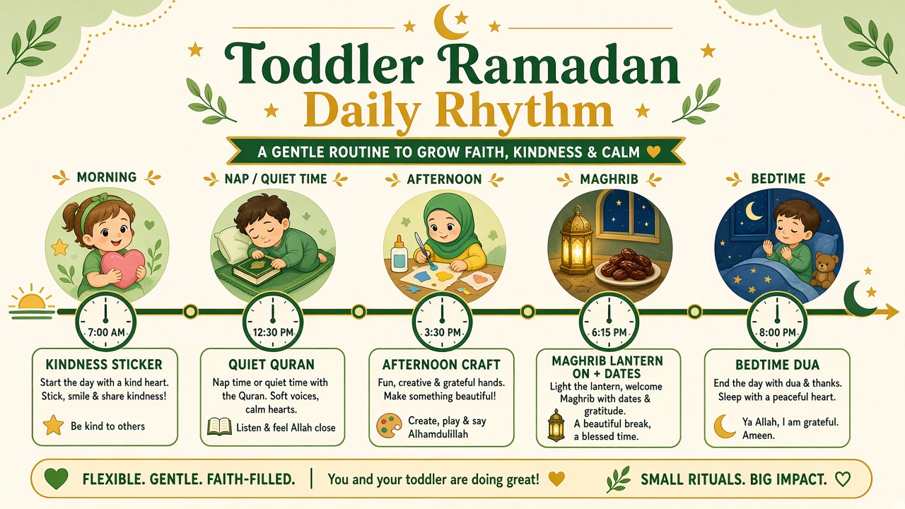 Daily toddler Ramadan rhythm