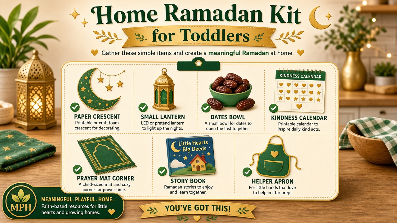 Home Ramadan kit checklist