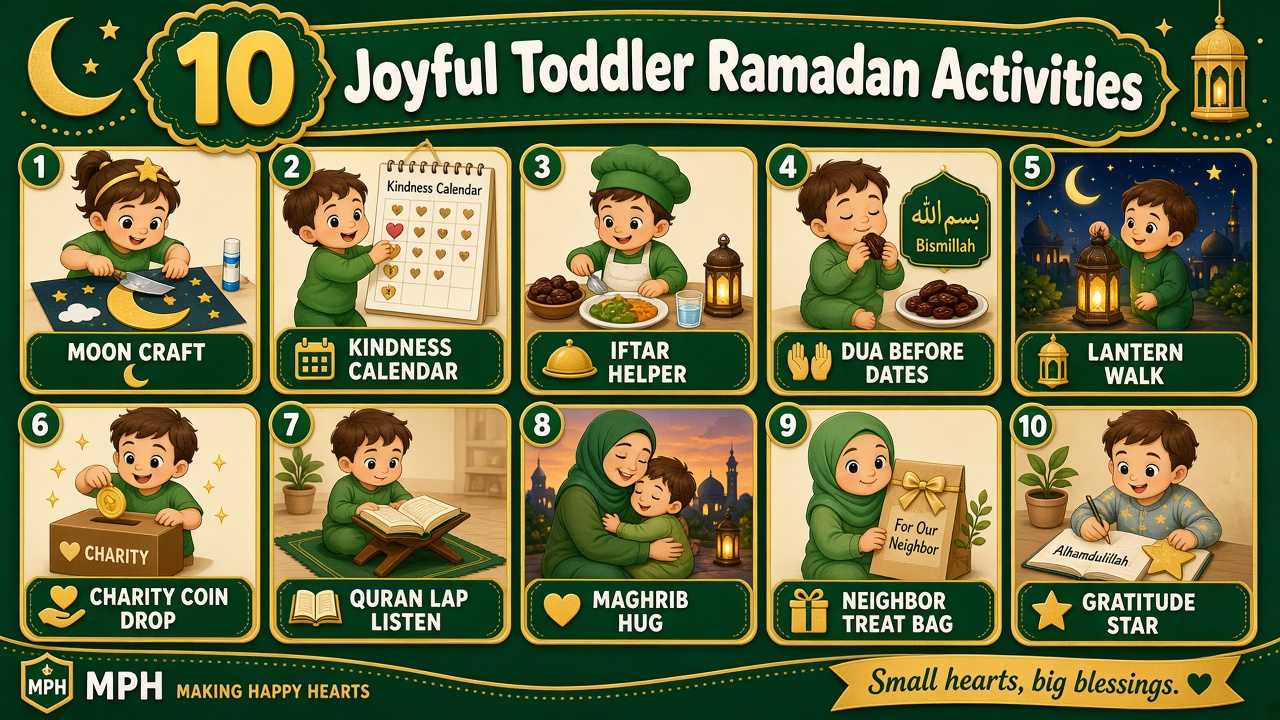 10 joyful toddler Ramadan activities