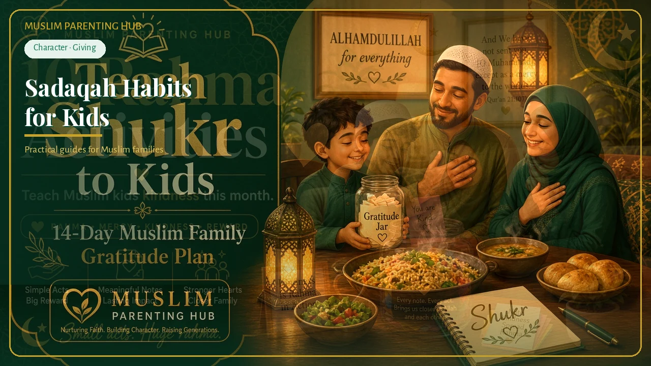 Sadaqah habits for kids age chart — MPH cover