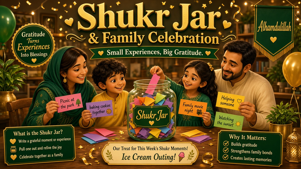 Shukr jar and celebration