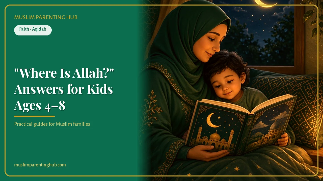 Where is Allah — answering kids' questions cover